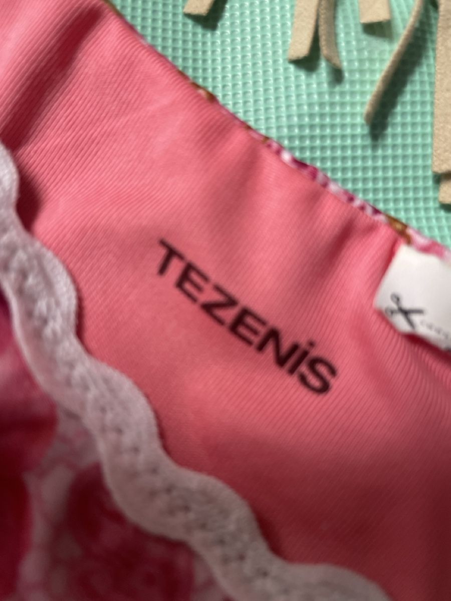 Costumi da bagno & Bikini: TEZENIS Bikini mit Fransen und Blumenmuster Grösse S – Nuovo (secondo la descrizione) da Urdorf venduto da Anassor 3