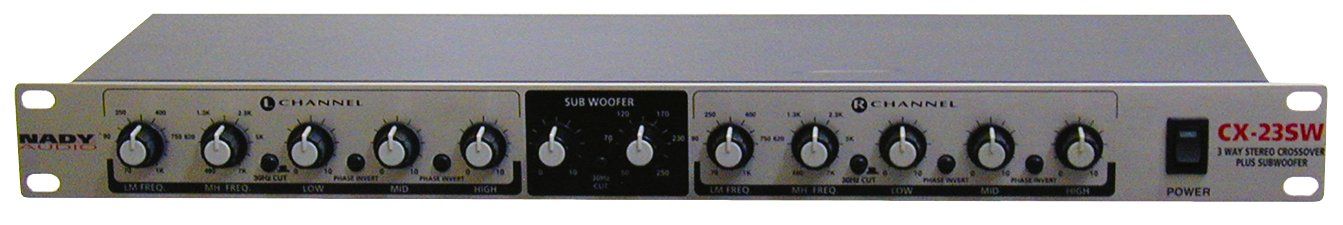 Equalizer: Crossover CX-23SW NADY – Neu (gemäss Beschreibung) aus Schaffhausen von outlet-music