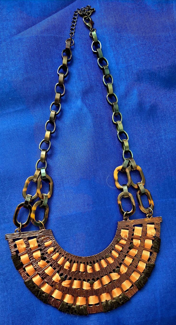 Catenine: Kette braun mit Gliederkette – Usato da Winterthur venduto da Nalunina