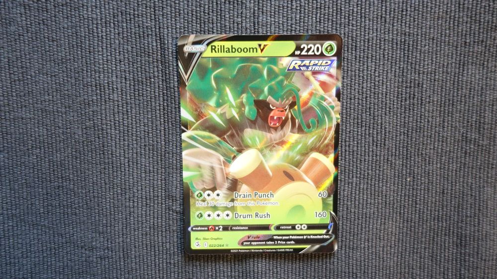 Rillaboom V Fusion Strike (EN) (Gebraucht) in Uster für CHF 1.8 – mit ...