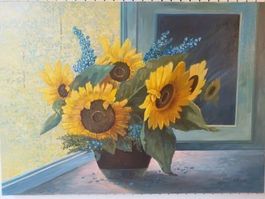 Kurti "Sonnenblumen" Gemälde