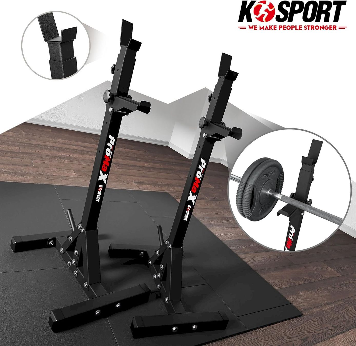 Manubri & Pesi: K-Sport KSH015 Langhantel Hantelablage – Nuovo e nell'imballaggio originale da Bottighofen venduto da zaap 3
