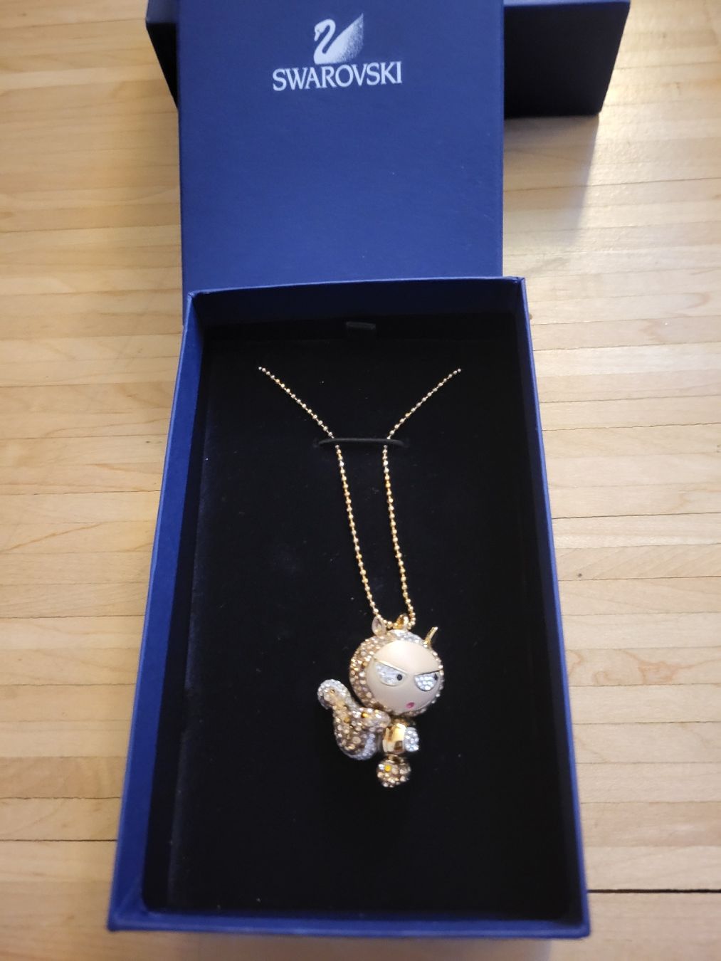 Swarovski Catenine: Collier Swarowski Eliot Ecureuil – Nuovo e nell'imballaggio originale da Neuchatel venduto da logizoom22 1