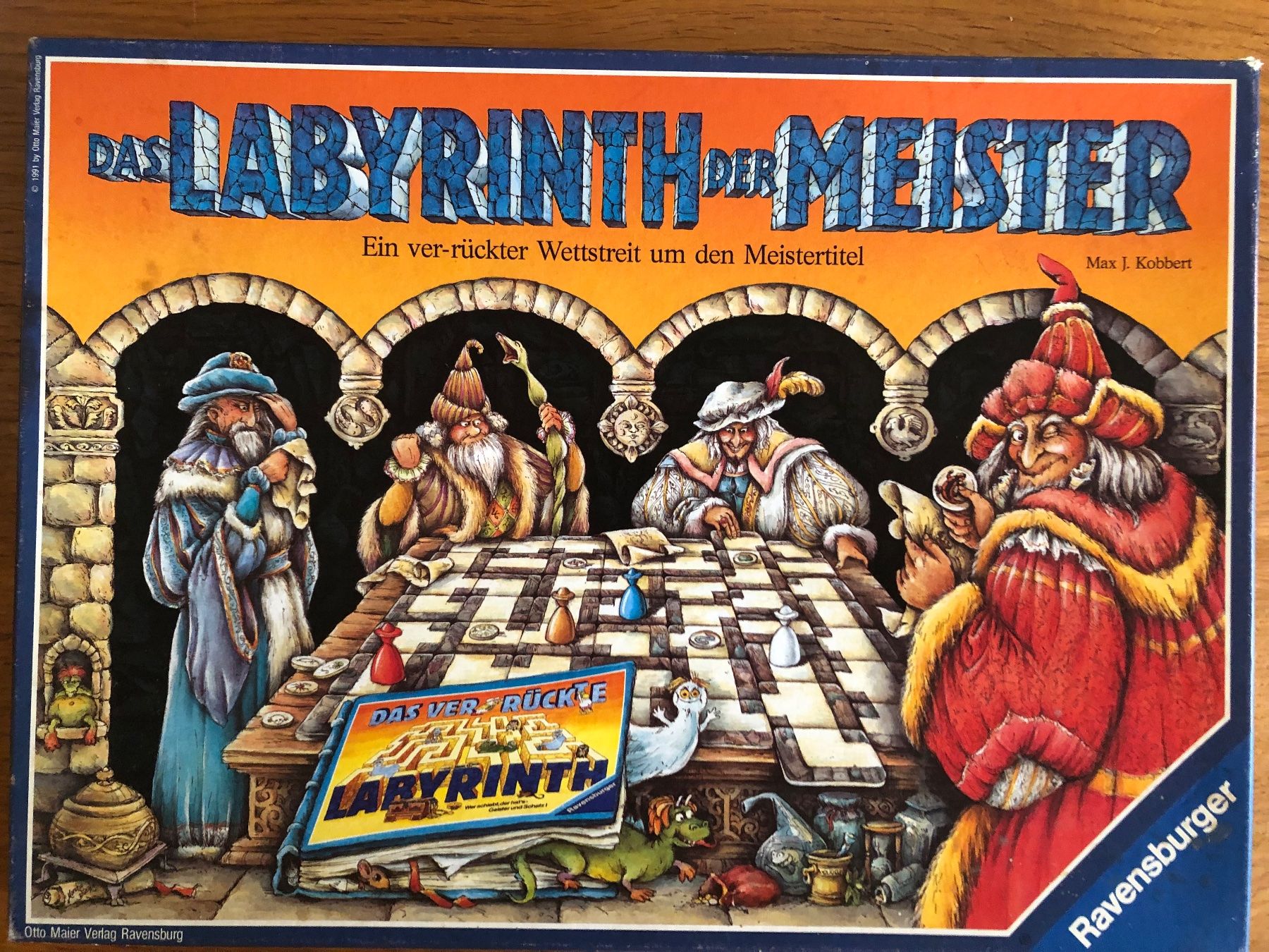 Ravensburger Giochi: Das Labyrinth der Meister – Usato da Winterthur venduto da mailer57