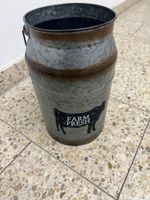 Deko Zinkeimer "Farm Fresh"🐄 Vintage NEU
