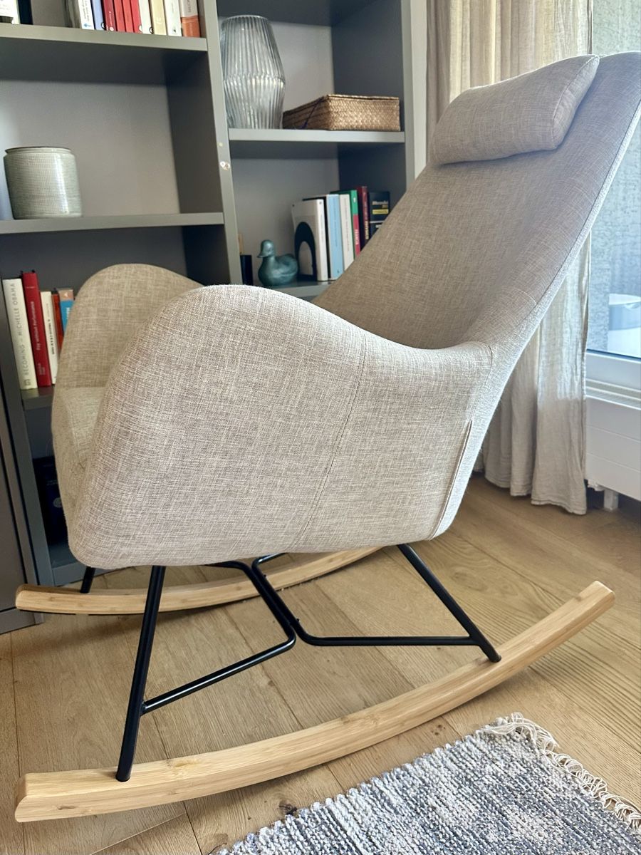 Sessel: Rocking chair beige - good condition – Neu (gemäss Beschreibung) aus Rüschlikon von G_q7pw