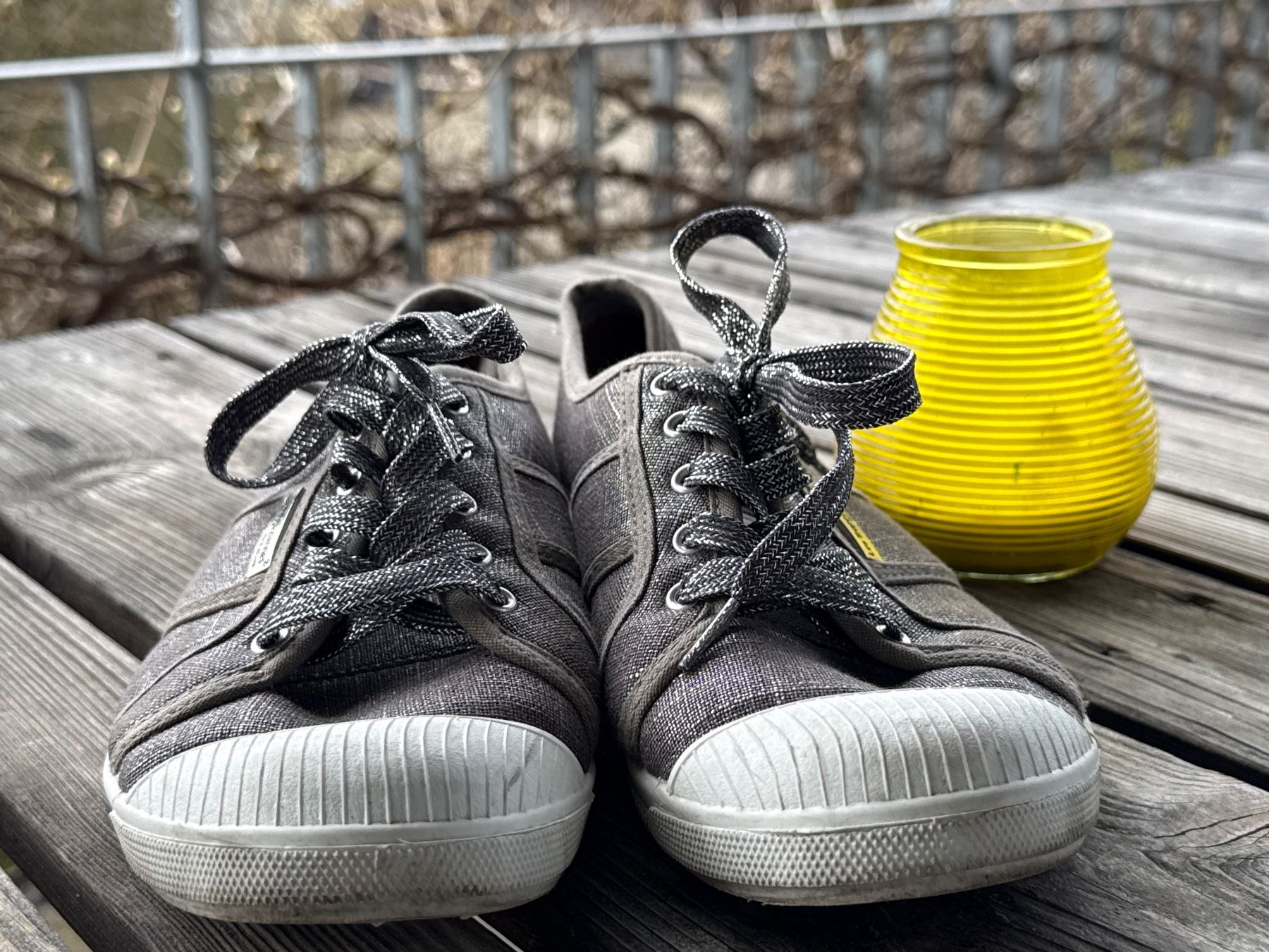 Damenschuhe: Sneaker, Silber, Gr. 41 🌞🌼 – Gebraucht aus Egg b. Zürich von Flummi 7