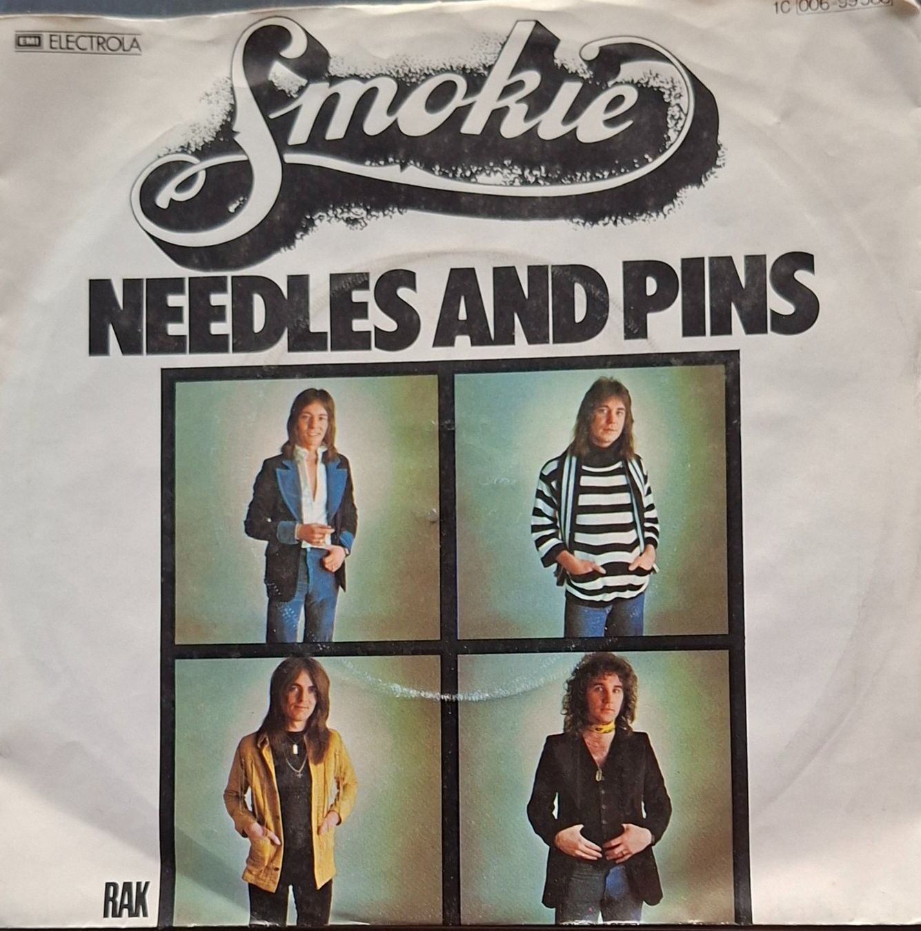 Dischi in vinile: Vinyl-Single Smokie - Needles And Pins – Usato da Langenthal venduto da Modo39