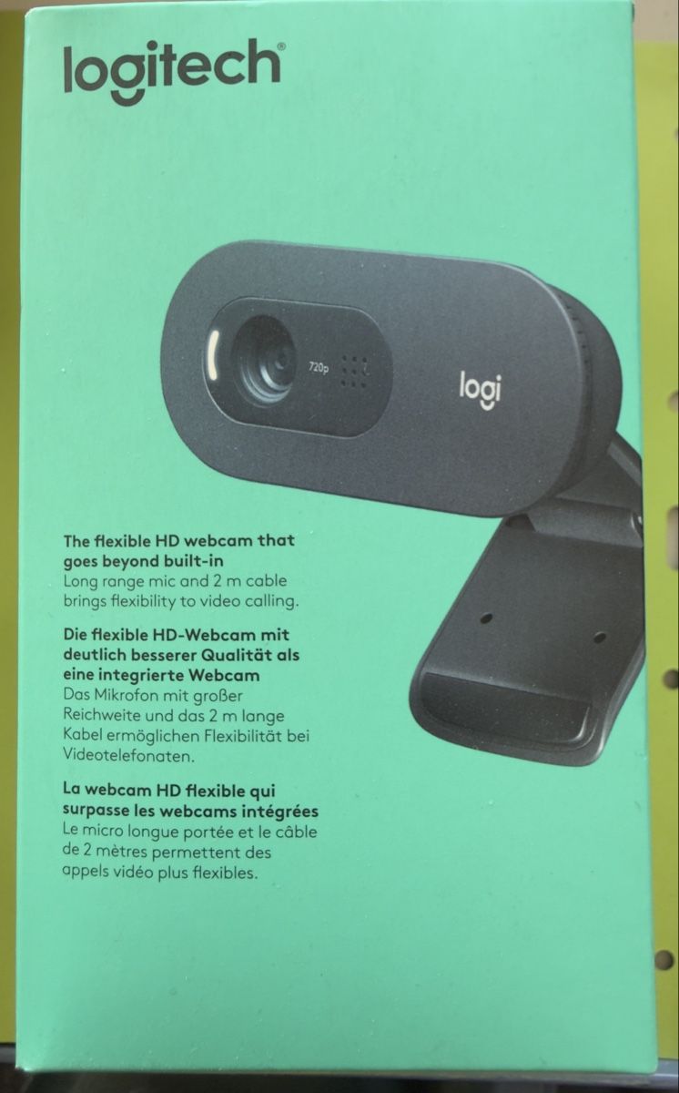 Logitech Webcam: Logitech C505 HD Webcam  – Nuovo e nell'imballaggio originale da Basel venduto da tamy90 1