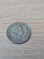 SCHWEIZER 10 RAPPEN-MÜNZE 1894 B  CU - NI
