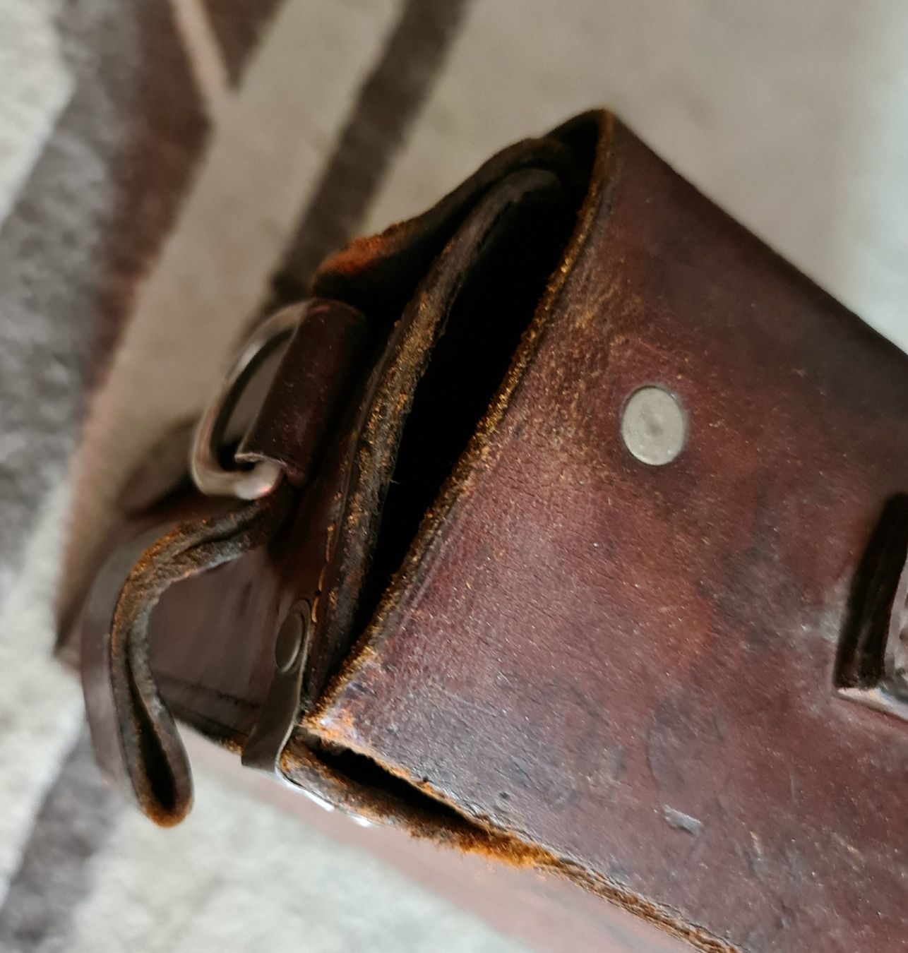 Valigie & Borse: Sacoche cuire vintage. – Usato da Cortaillod venduto da signep 3