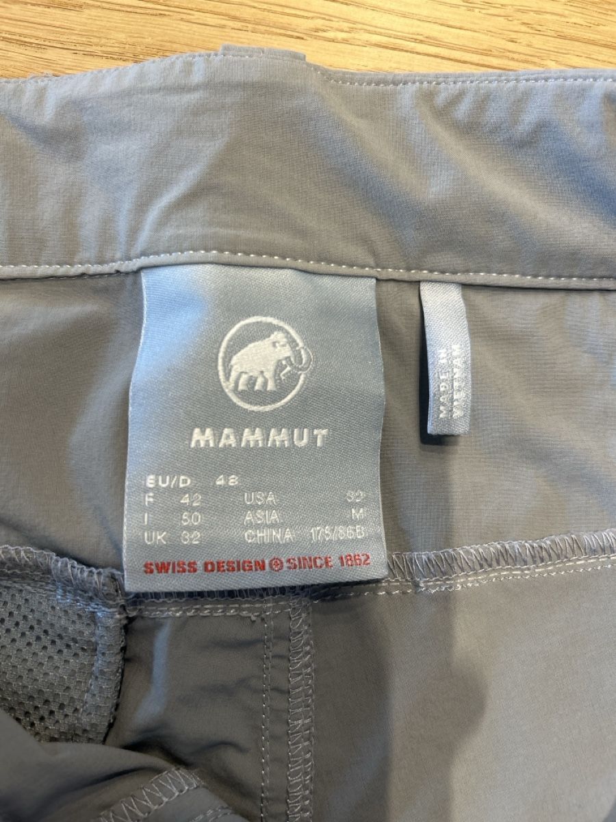 Mammut Pantaloni: Mammut Wanderhose kurz – Usato da Hallwil venduto da Babagysi 2