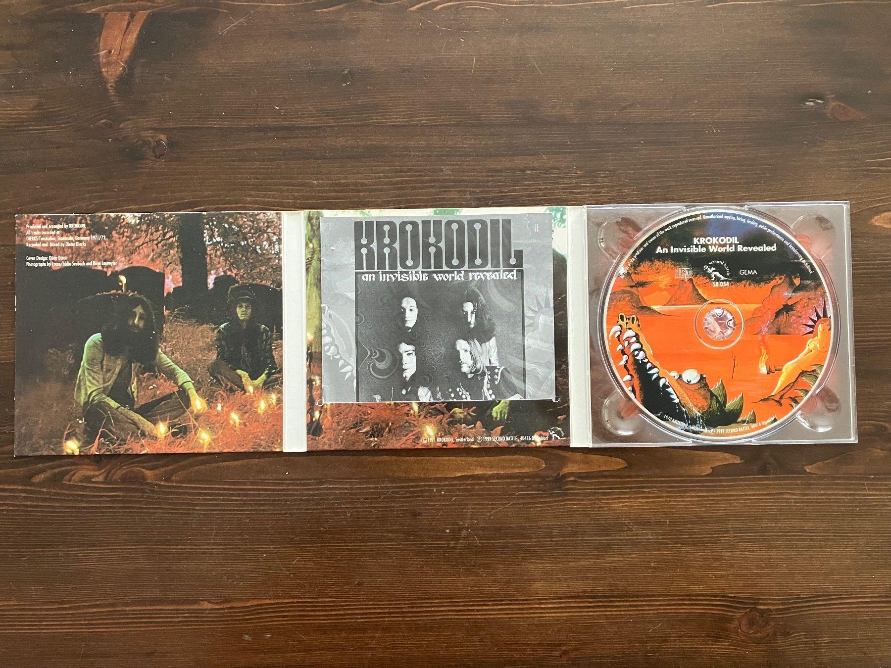 CD: KROKODIL - AN INVISIBLE WORLD REVEALED – Usato da steffisburg venduto da Dstauffer 1