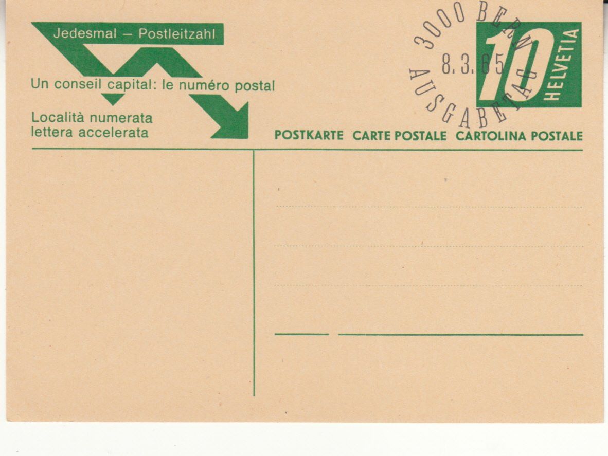 Tutti i francobolli: SGK PK 198 mit ET – Usato da Bürglen TG venduto da StampGraf
