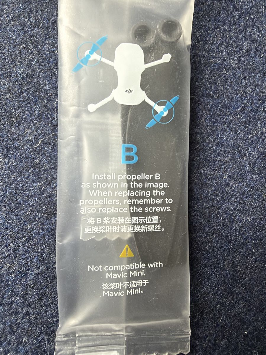 DJI Modellismo RC: DJI Mini 2 /Mini SE replacement propellers – Nuovo (secondo la descrizione) da Zürich venduto da jankais3r 2