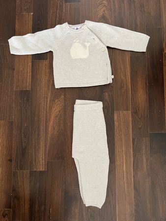 Set, Petit Bateau, 12 M, 74 cm