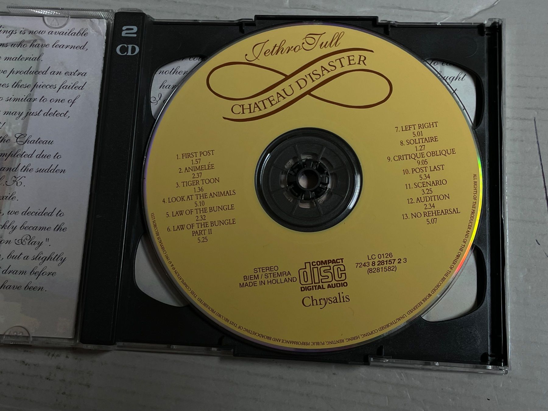 CD: Jethro Tull-Unreleased – Usato da Muri b. Bern venduto da AdidasCollector 3
