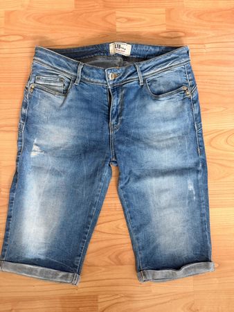 LTB Jeans Shorts Denim blau Grösse 28 guter Zustand