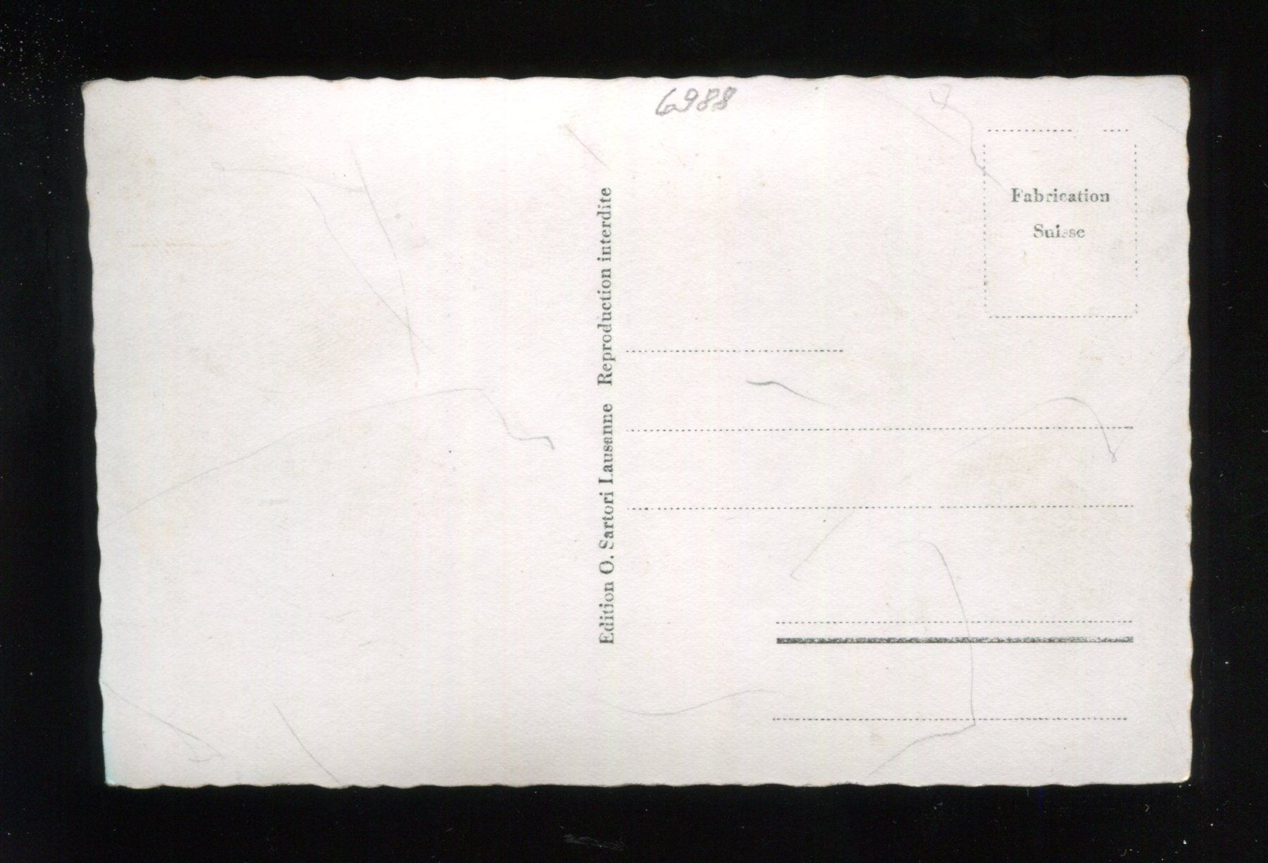 Cartoline postali: Gsteig, Hotel Bären, Gstaad – Usato da Aarau venduto da Elmaar41 1