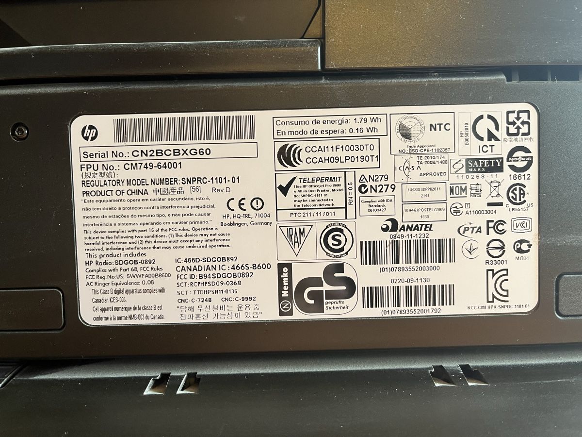 Hewlett Packard Drucker: HP Drucker – Gebraucht aus Alterswil FR von  5