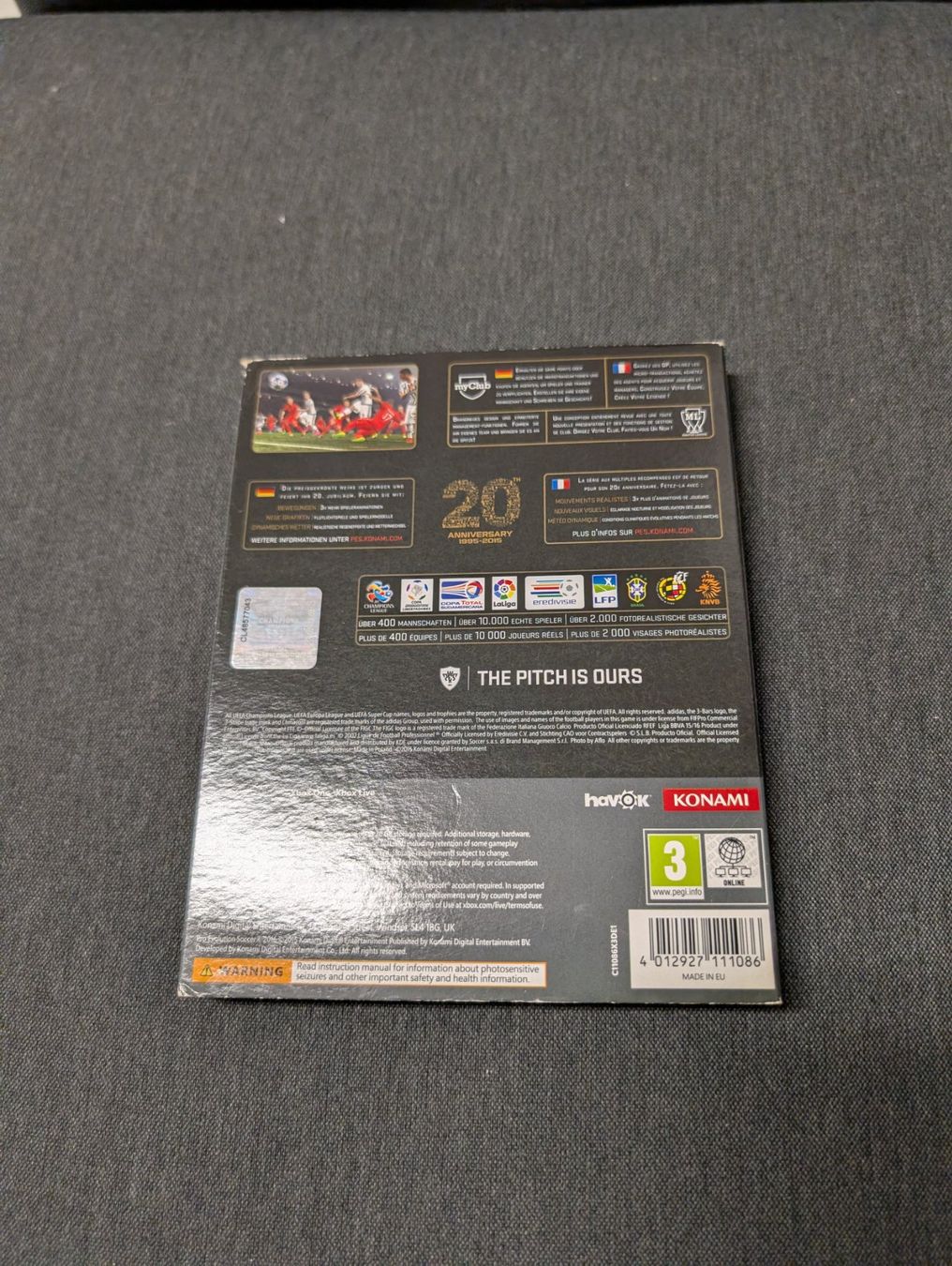 Spiele: pro evolution soccer 2016 Microsoft Xbox Series x / one – Gebraucht aus Giubiasco von Ticinerd 1
