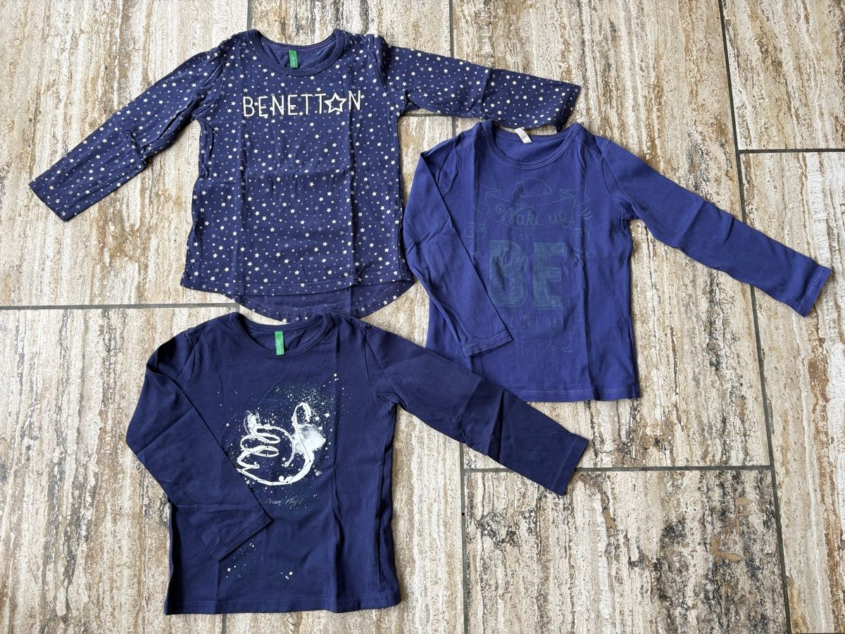 Benetton Lotti & Set di vestiti: Benetton Langarmshirt Set Gr.100 – Usato da Nürensdorf venduto da Yellowstone09