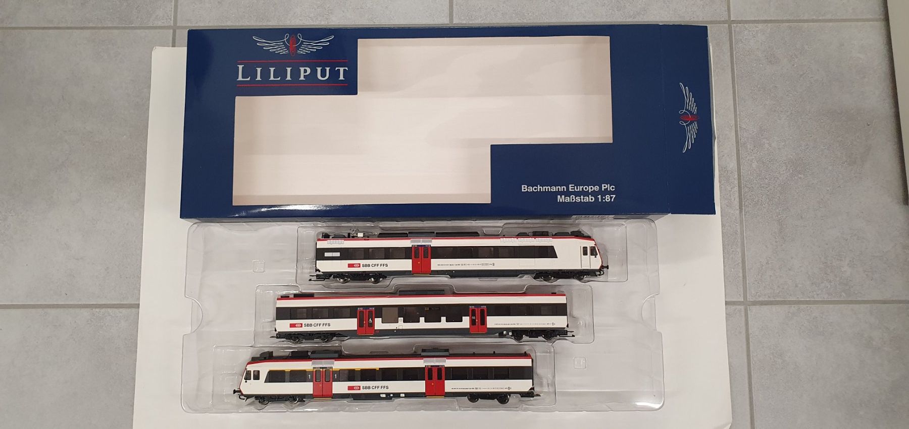 Liliput Modellini di ferrovie: Liliput L133940 & L133960 SBB RABDe 560 DOMINO, ESU Decoder – Nuovo (secondo la descrizione) da Würenlos venduto da juruth