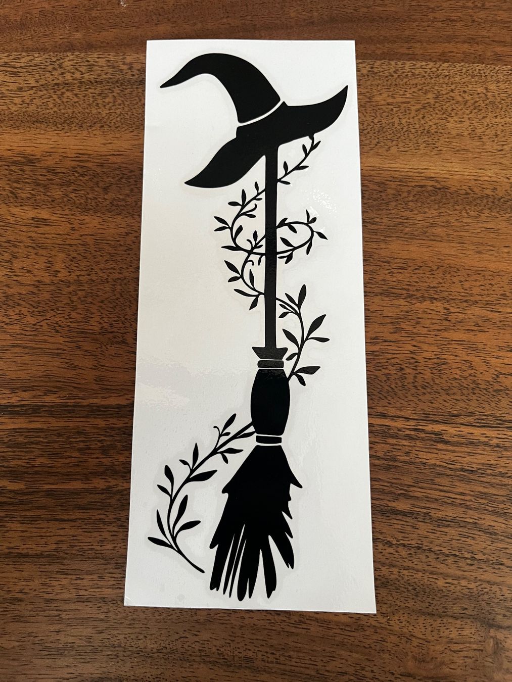 Sticker: Hexenbesen Auto Aufkleber, Wandtattoo – Nuovo e nell'imballaggio originale da Gams venduto da Mariawicca 2
