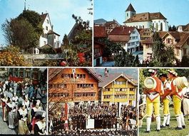 APPENZELL Landsgemeinde - Männer und Frauen in Trachten