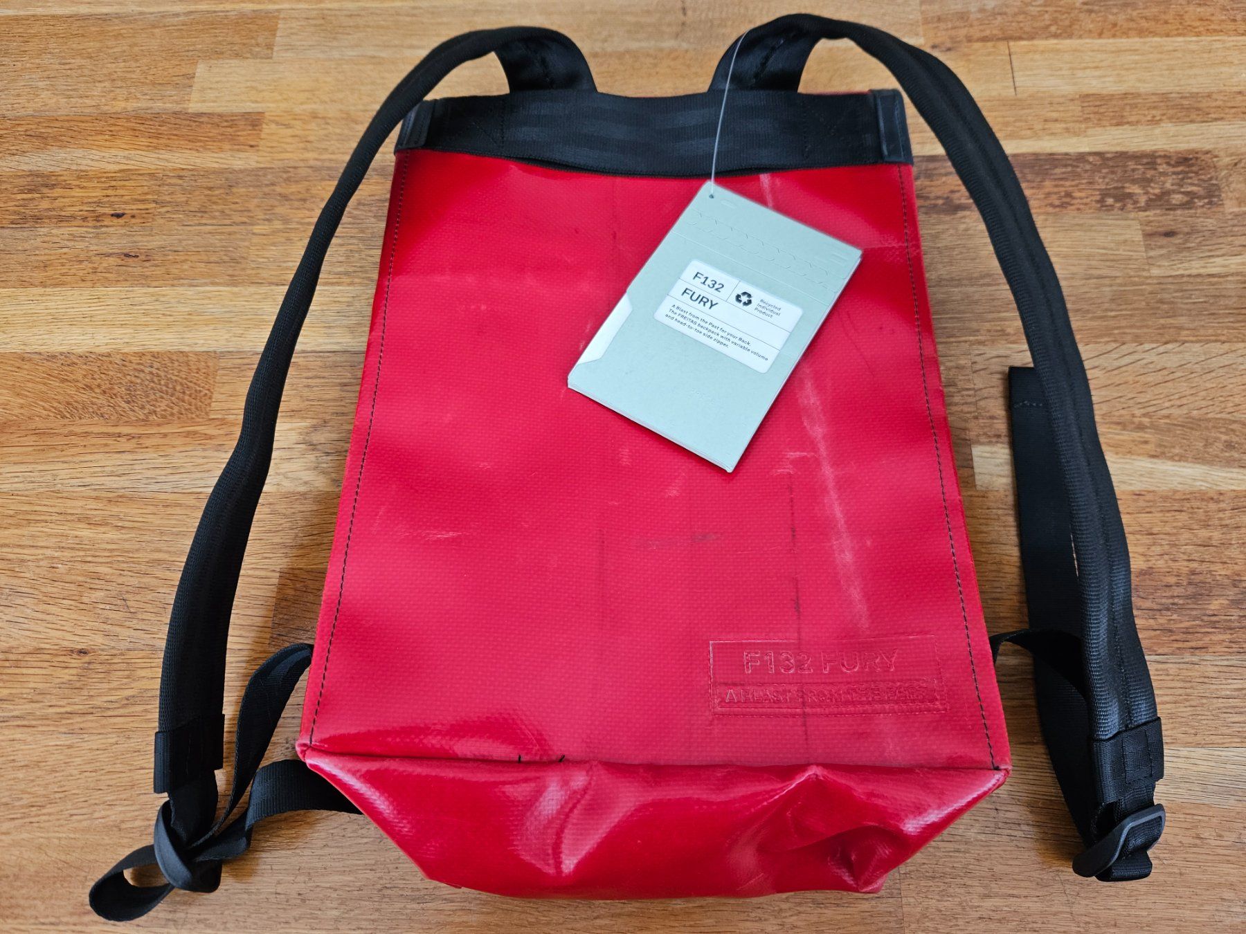 Freitag Zaini: Freitag F132 Fury Rucksack – Nuovo e nell'imballaggio originale da Rorbas venduto da rrlv 2