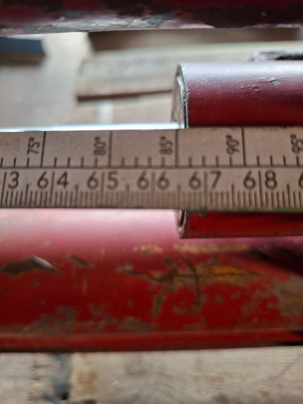 Carrelli elevatori e a forche: Gabelverstellgerät – Usato da Geiss venduto da John-Deere4955 2