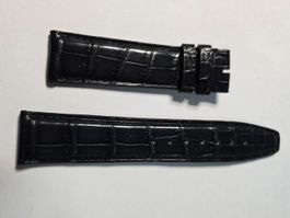 Original IWC E05729 Alligatorband schwarz 20/18 mm – neu 1k3