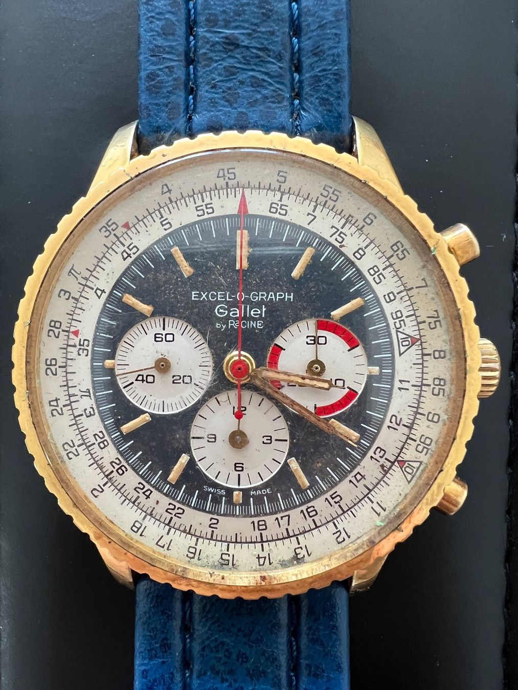 Orologi: Galllet Excel-O-Graph by Rachine – Usato da NIDAU venduto da tojili