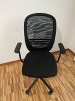 IKEA FLINTAN Office Chair with Armrests – Black
