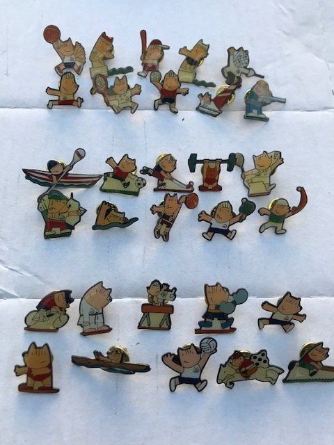 Medaillen: 30 Pins - Olympiade 1992 Barcelona – Neu (gemäss Beschreibung) aus Niederscherli von Lucia16 1