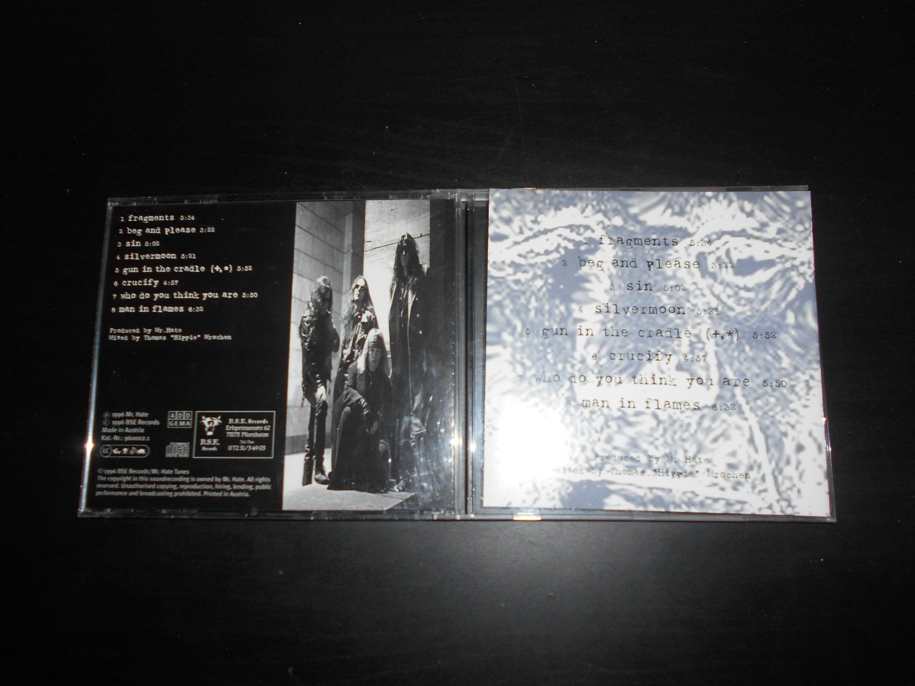 CDs: Mr. Hate – Fragments / 1997 – Gebraucht aus Aarberg von witchhunter01 1