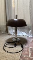 Vintage/Space age Pilzlampe Metall & Chrom