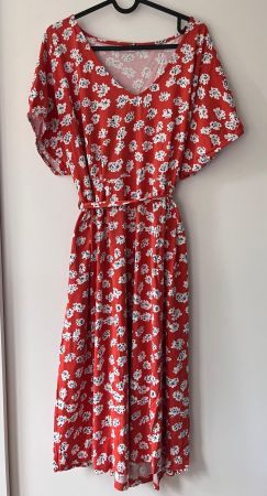 Sommerliches Kleid, Grösse XL, Blumenmuster