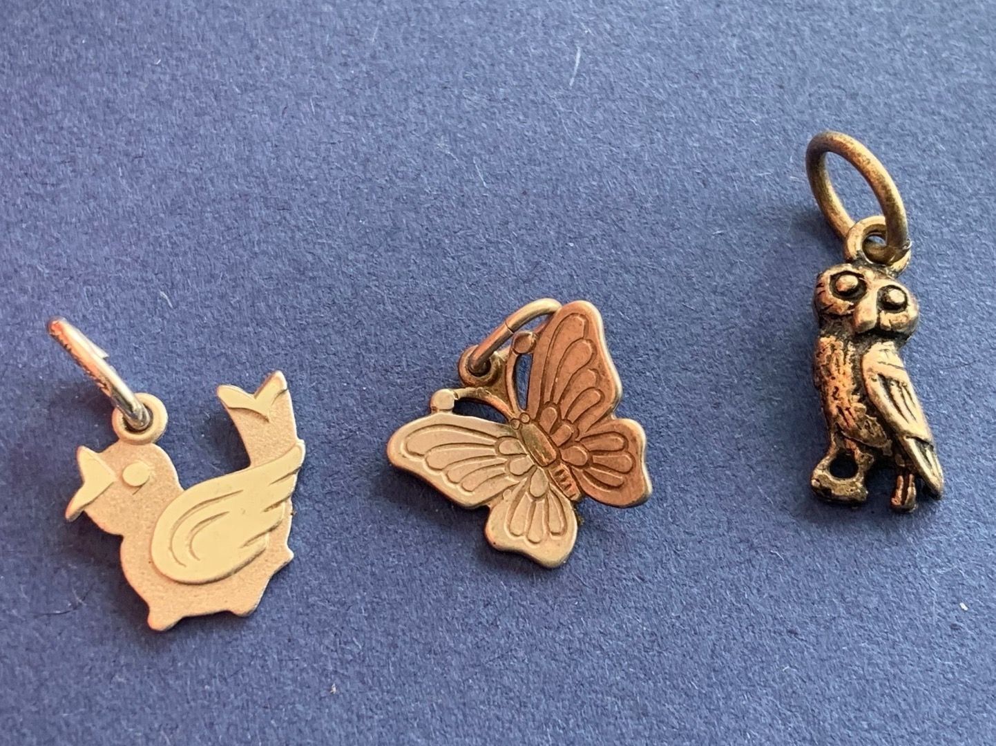 Ciondoli: Silberanhänger eule/Schmetterling/vogel – Usato da Laufen venduto da Futuremarket