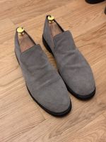 Jakob Hetzer Loafers in Grey Suede Size 42