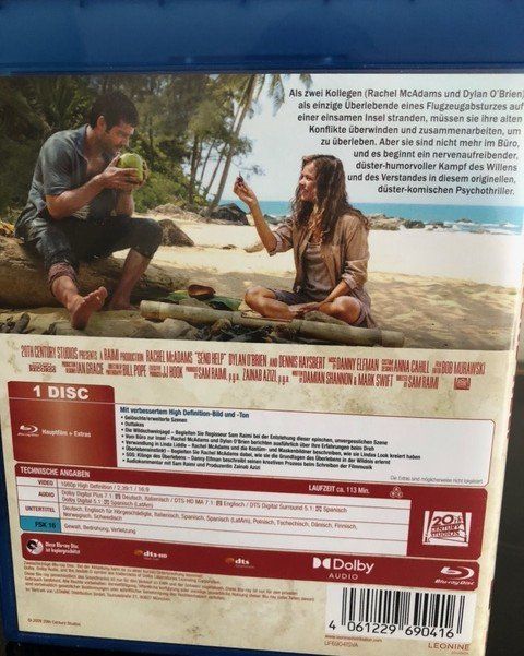 Alle DVDs: SEND HELP  [Blu-ray] – Neu (gemäss Beschreibung) aus Jegenstorf von McKenas_Cole 1