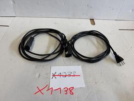 Set aus 2x 3m Verlängerungskabel (X1138)