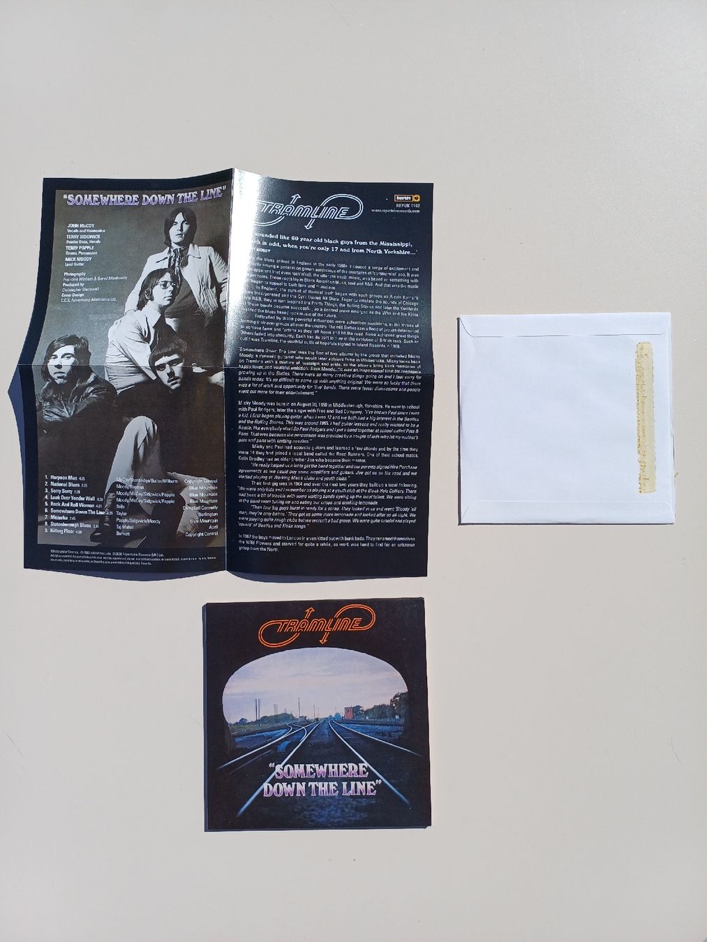 CD: Tramline "Somewhere down the line" CD digipack neuf – Nuovo (secondo la descrizione) da Begnins venduto da Drastic-Sound 2
