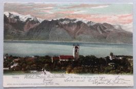 Vevey - St. Martin et les Alpes de la Savoie