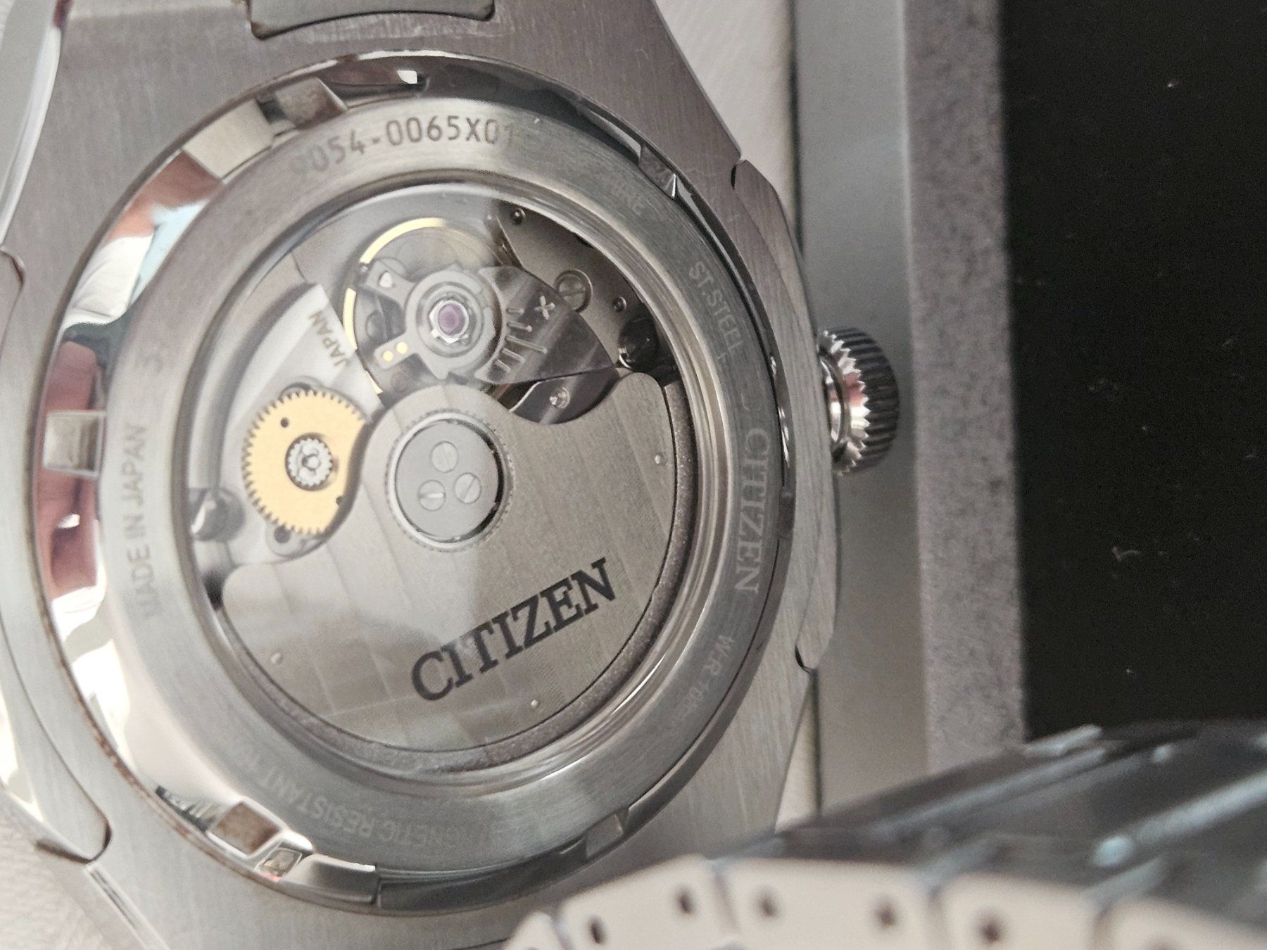 Citizen Orologi: Wunderschöne CITIZEN Black Blue, NB6031-56E, full set – Usato da Glattpark(Opfikon) venduto da Harrincourt 9