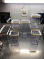 Vorratsdosen Set klar transparent fast neu
