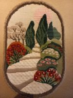 Handgemachter Wandteppich