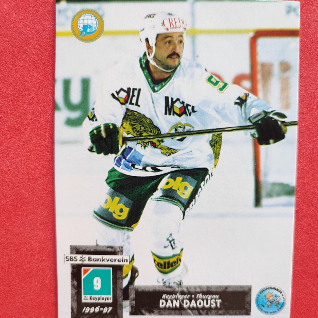 Carte collezionabili: Dan Daoust - EHC THURGAU - 1996/97 – Usato da Dübendorf venduto da kb86_MOVIE