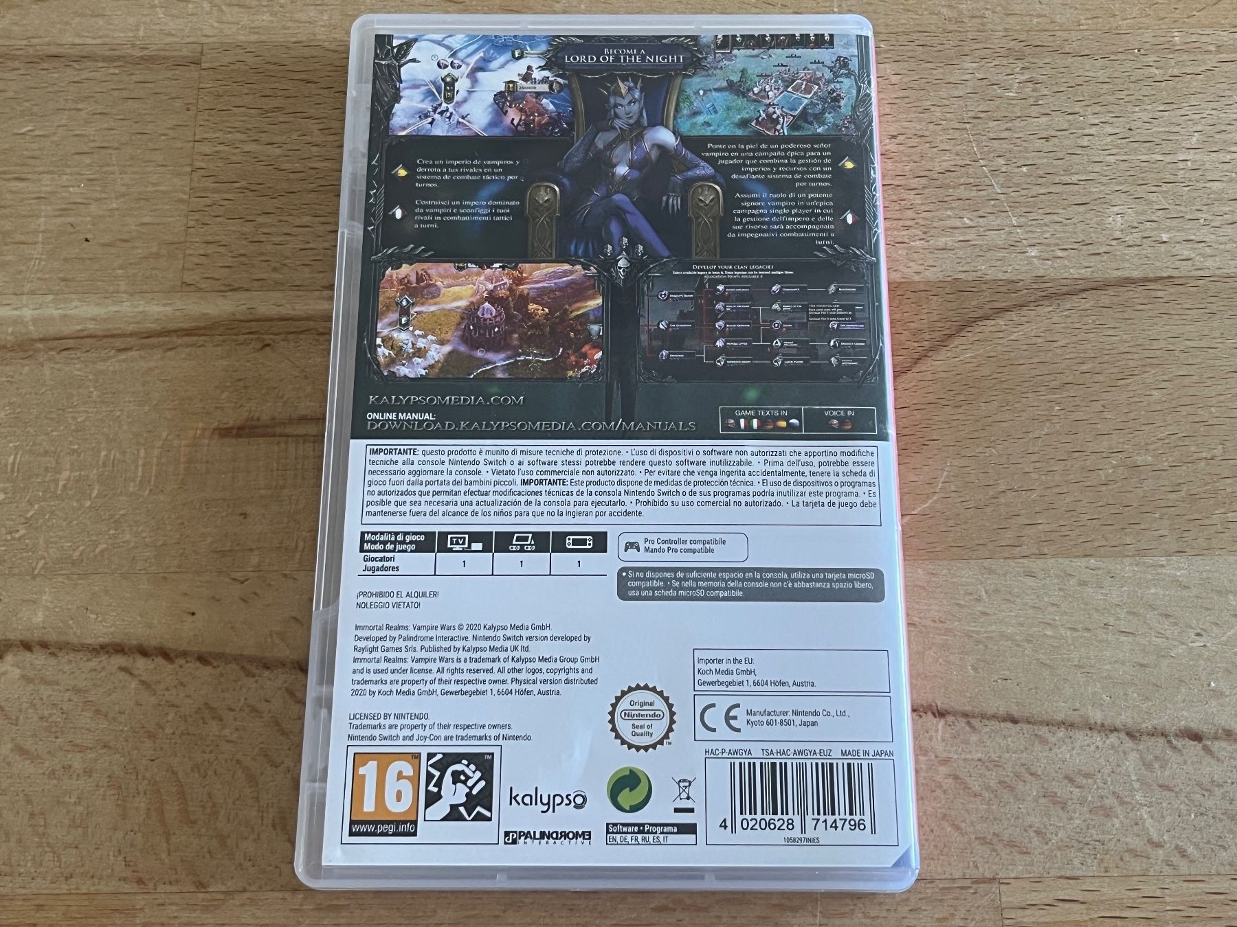 Nintendo Spiele: Immortal Realms: Vampire Wars, Nintendo Switch – Gebraucht aus Thalwil von ranx 3