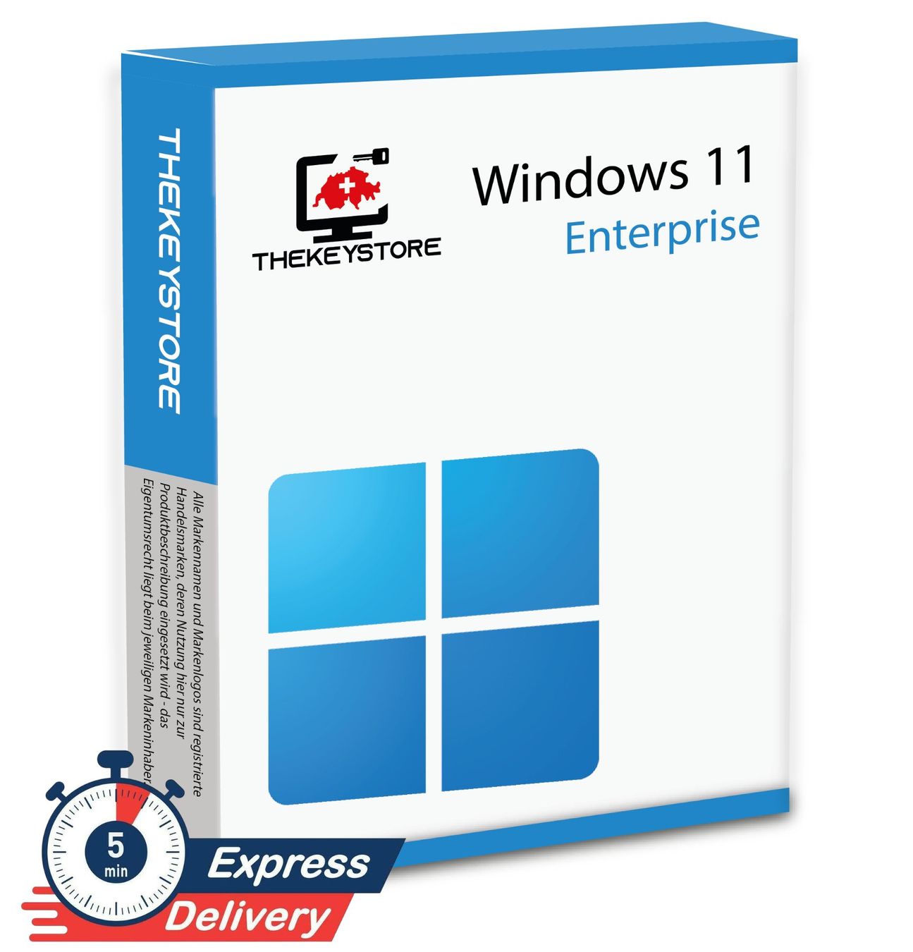 Microsoft Applications: Microsoft Windows 11 Enterprise – D'occasion à Luzern par TheKeyStoreSchweiz